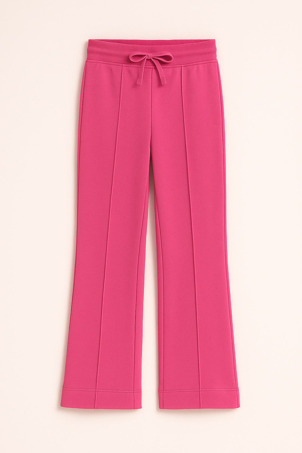 Kids Pink Sweatshirt and Jogger Pant Set – Flat Lay Pants