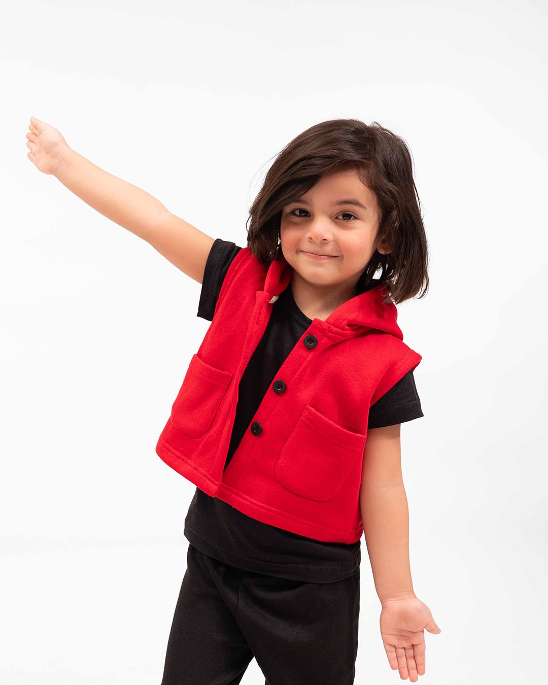 Crimson Trail Hoodie Vest