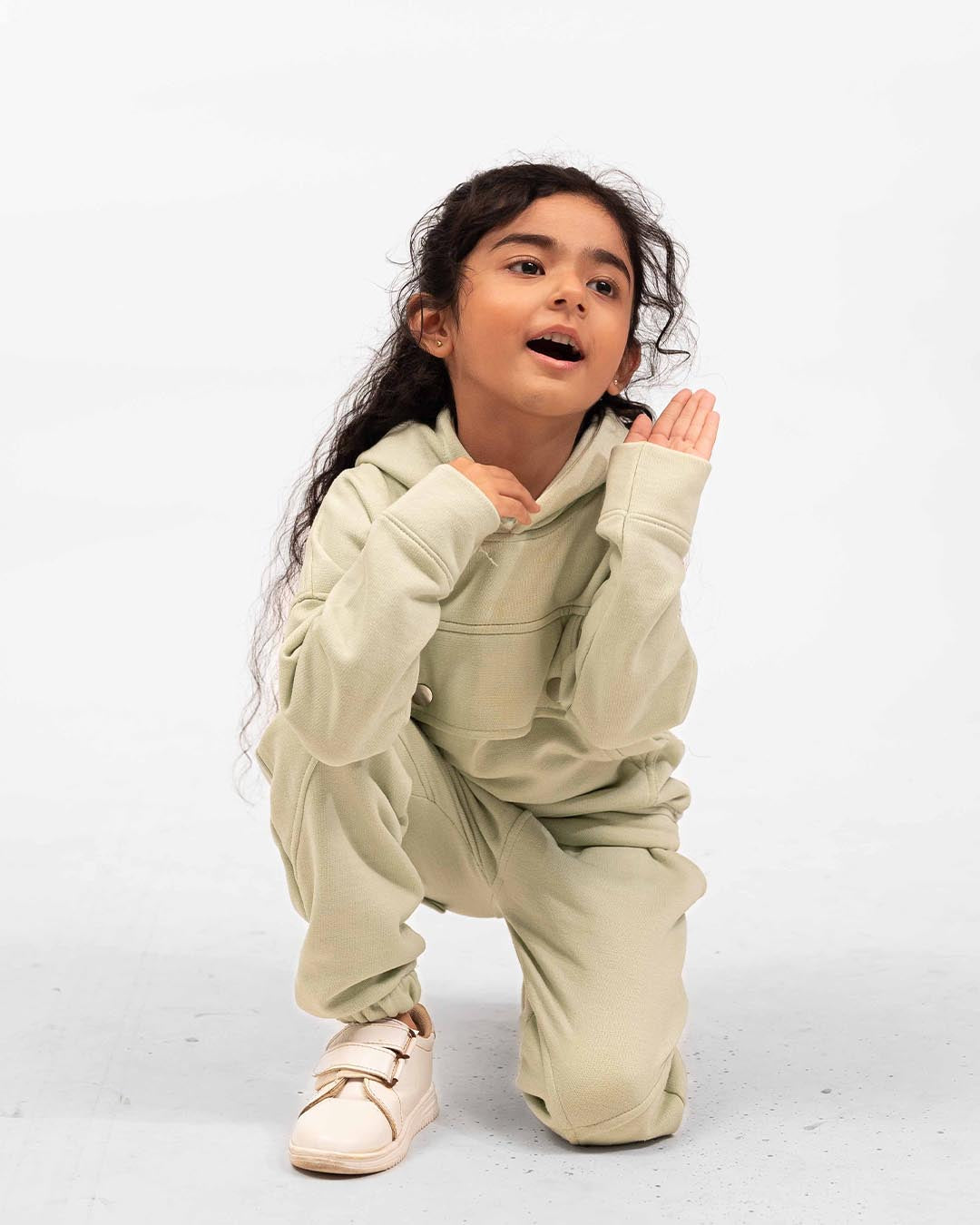 Misty Flap Hoodie Set